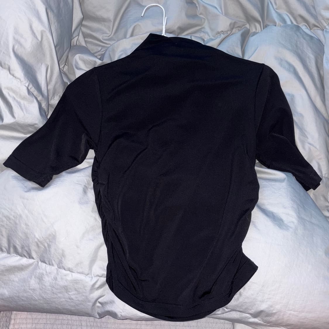 목폴라 크롭 셔링 반팔👕 상품이미지1