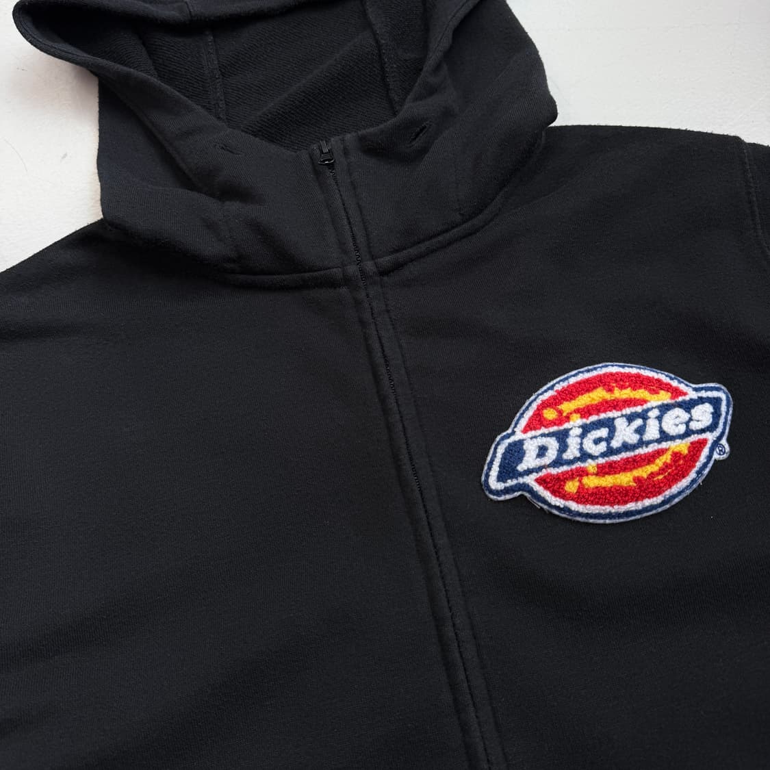 디키즈 빅로고 스케이터 풀오버 후드집업 블랙 상품이미지3