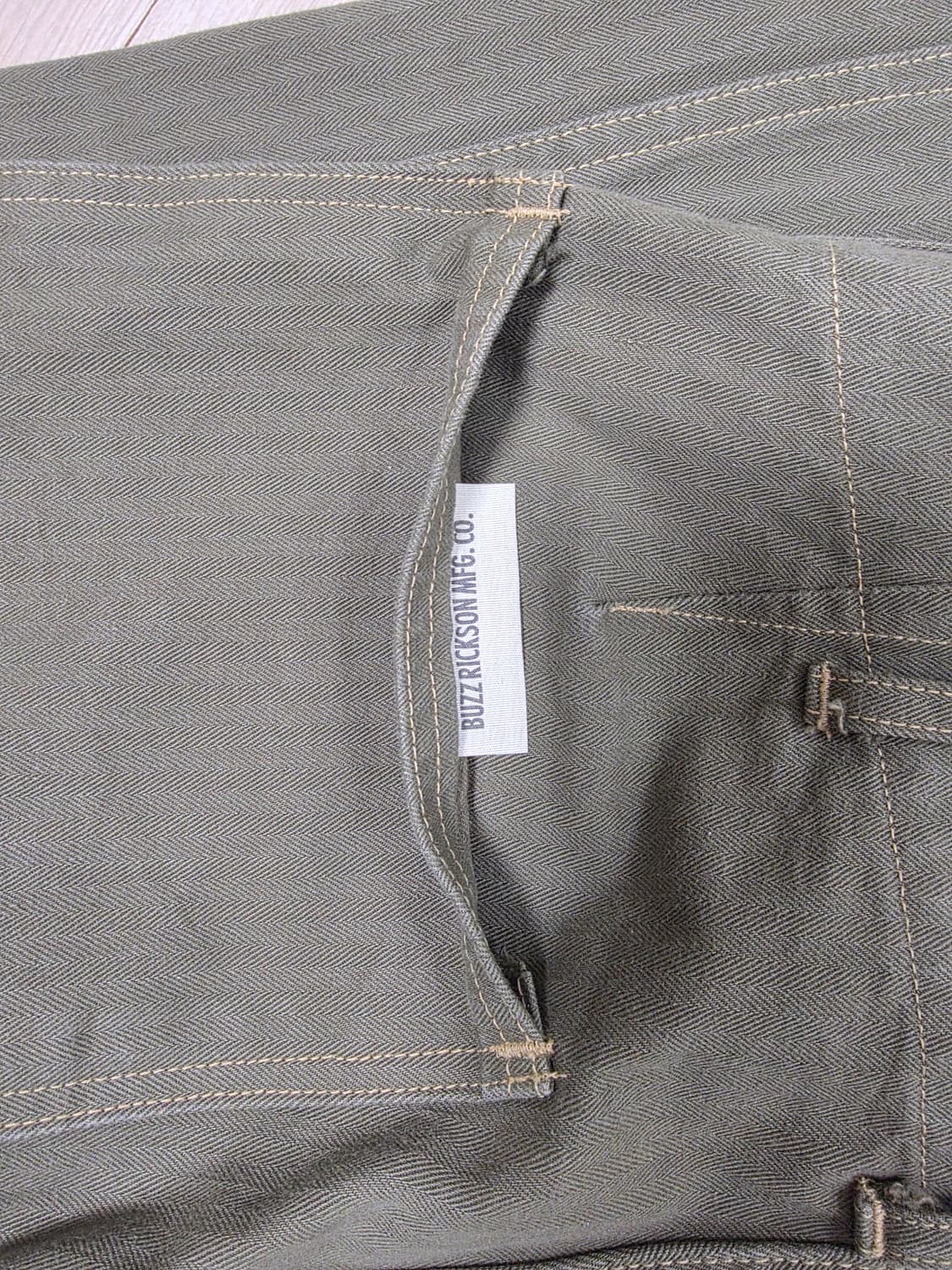 버즈릭슨 헤링본 퍼티그 팬츠 상품이미지4