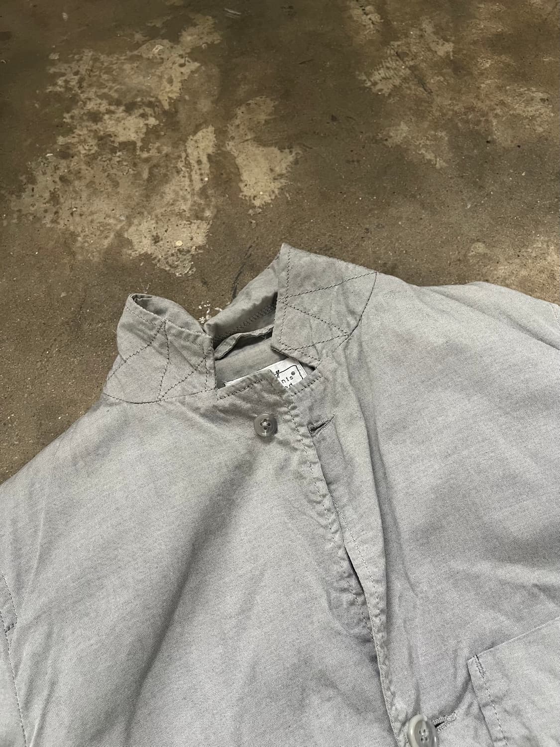 Engineered Garments 그레이 코튼 셔츠 자켓 상품이미지4
