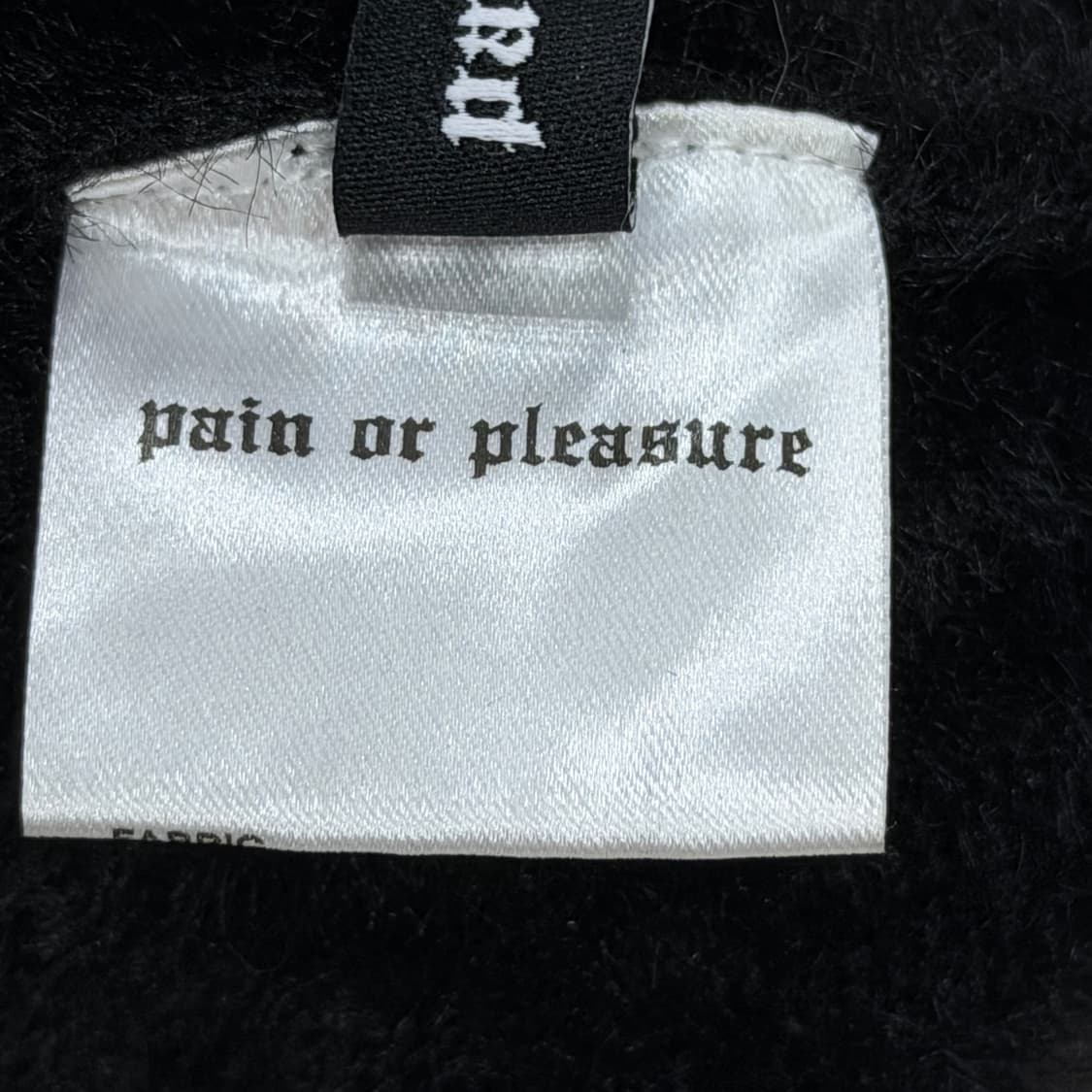 페인오어플레져 우먼 볼레로 가디건 블랙 상품이미지4