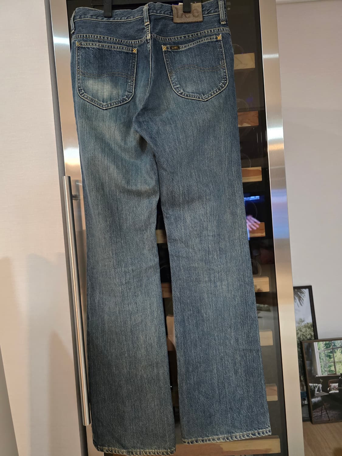 일본 리 Lee 세미부츠컷 데님진 33사이즈입니다. 상품이미지3