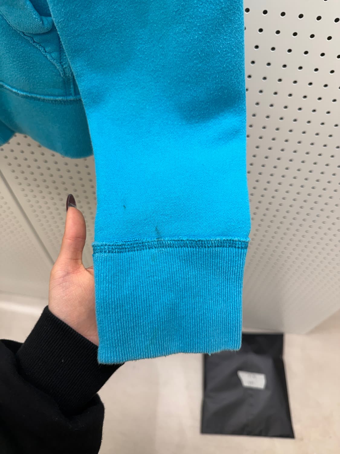 홀리스터 기모 후드집업 스카이블루 U1545 상품이미지4