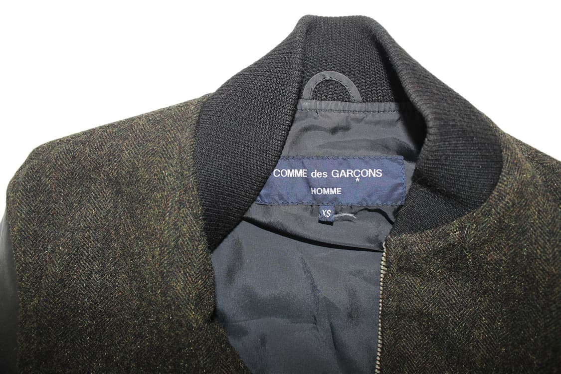 AD 2011 Comme des Garcons 꼼데가르송옴므 바시티자켓 상품이미지5