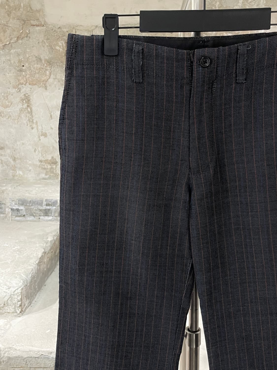 꼼데가르송 트리콧 그레이 ad2005 스트라이프 트라우저 상품이미지2