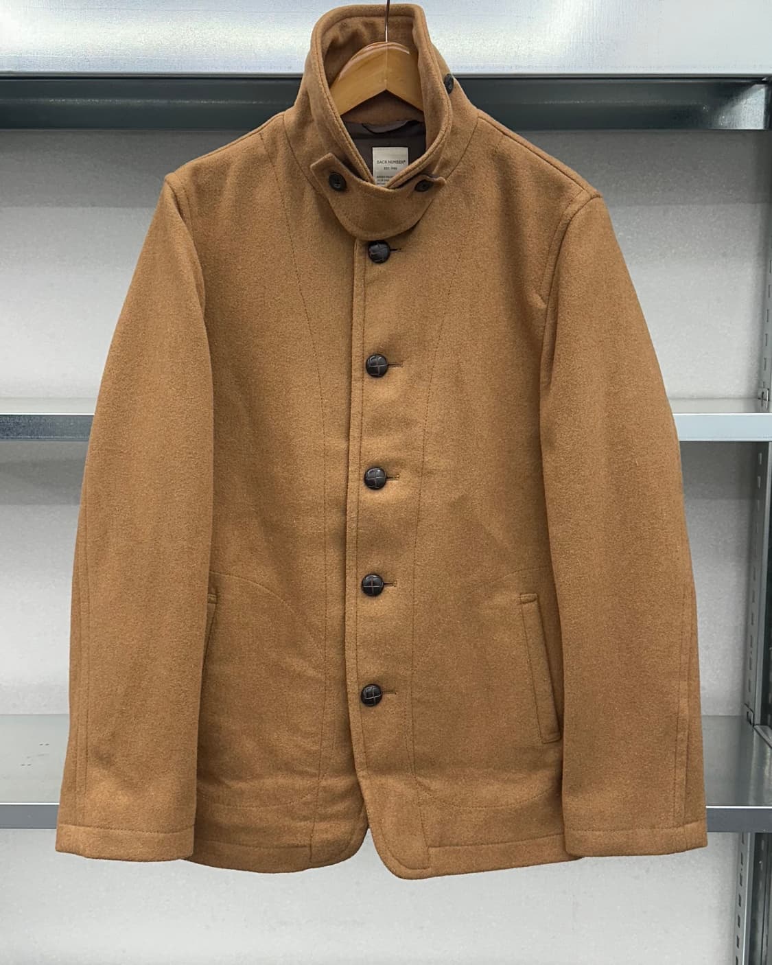(L)BACK NUMBER 울 자켓-M1492 상품이미지1