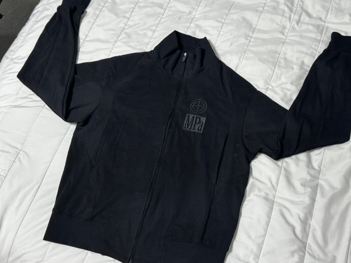 플라스틱프로덕트 집업 자켓 블랙 s 상품이미지2