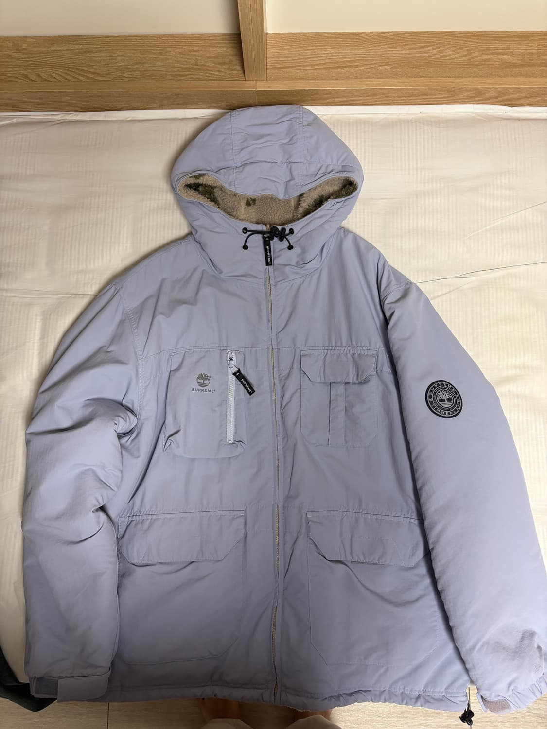 팀버랜드 슈프림 리버시블 자켓 XL 상품이미지3