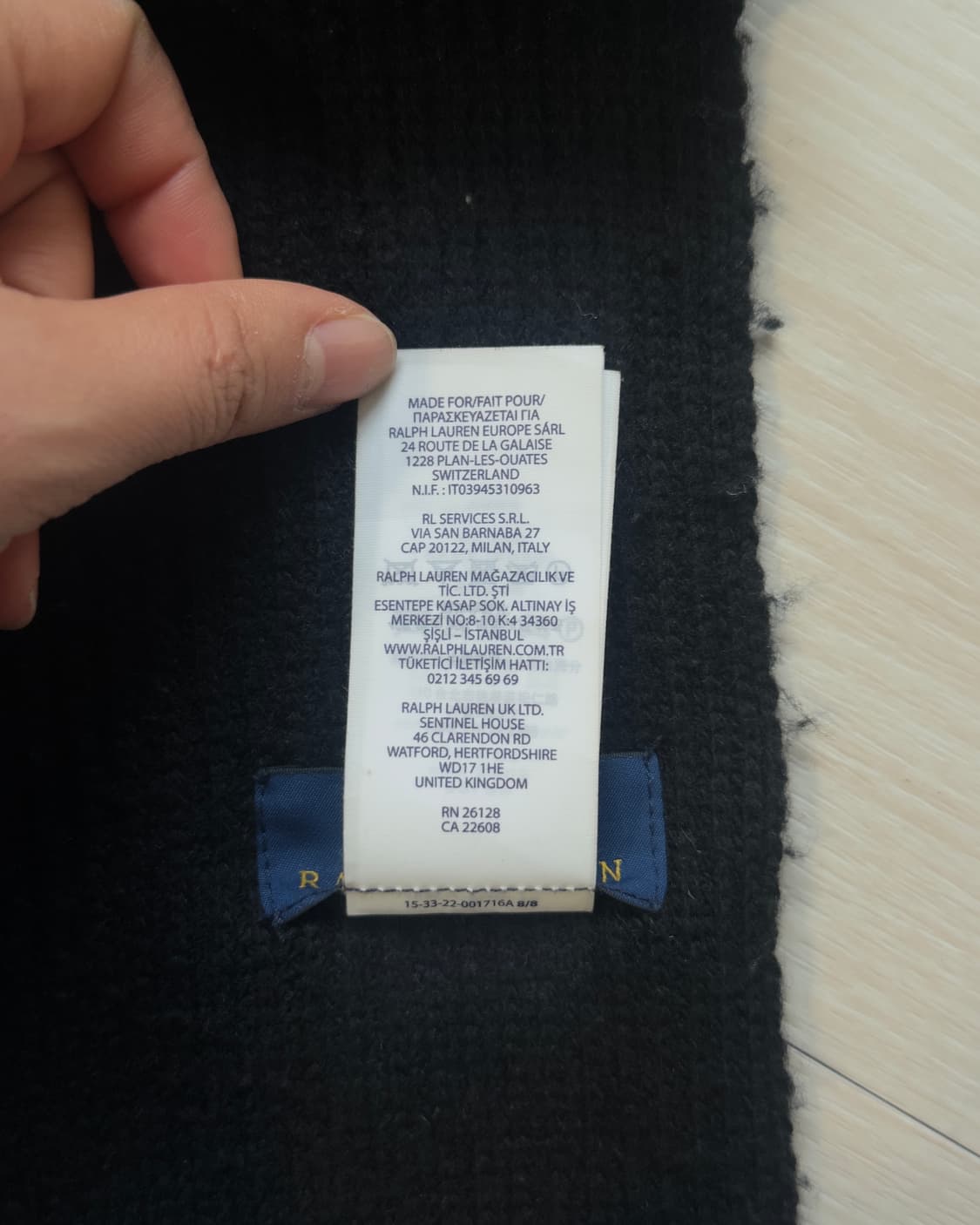 [Polo Ralph Lauren] knit bear muffler 상품이미지5