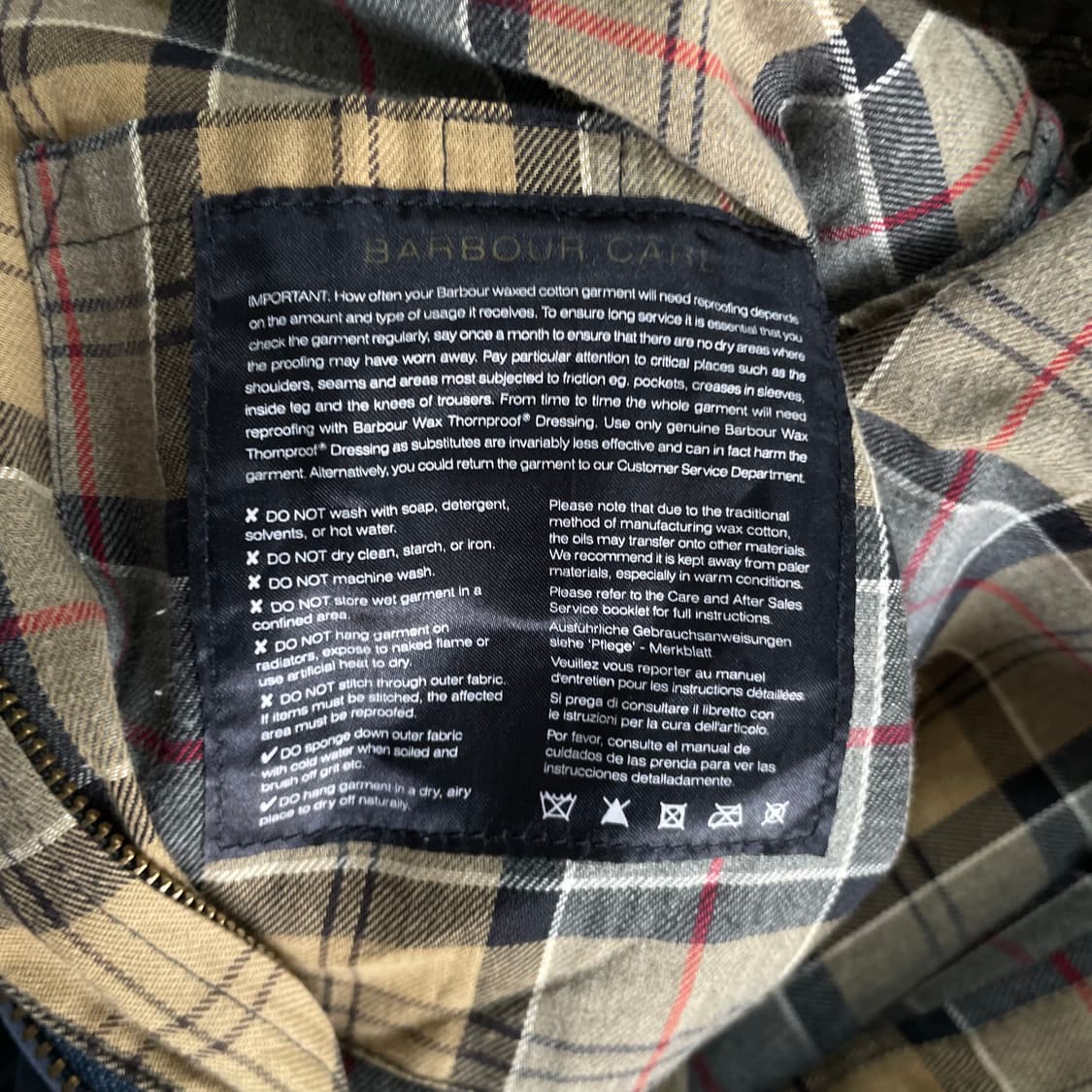 Barbour 바버 보더 뷰포트 자켓 상품이미지7