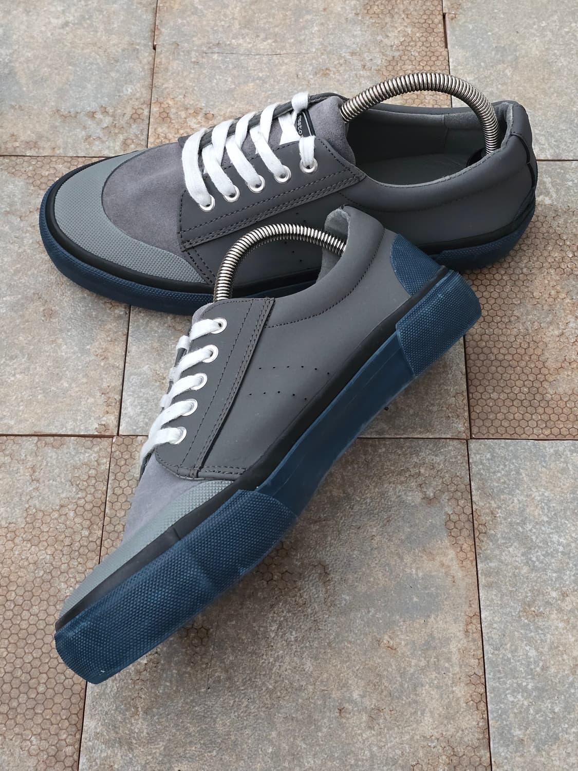 (275)커스텀멜로우 그레이 레더 상품이미지5