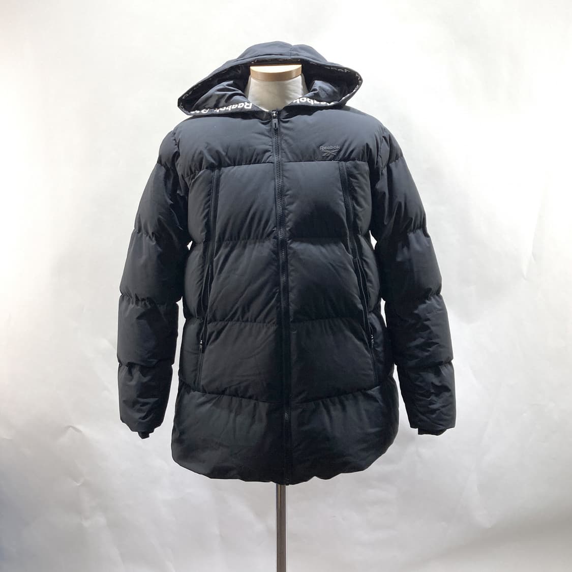 리복 여성오리털패딩자켓 블랙 55-66 상품이미지1