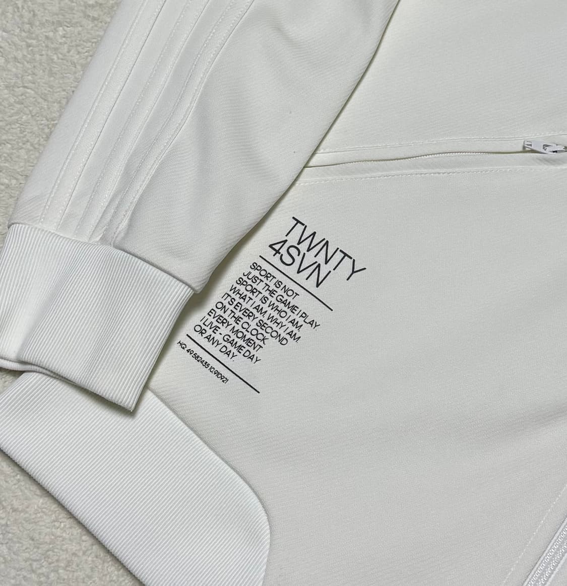 아디다스 화이트 져지 상품이미지5