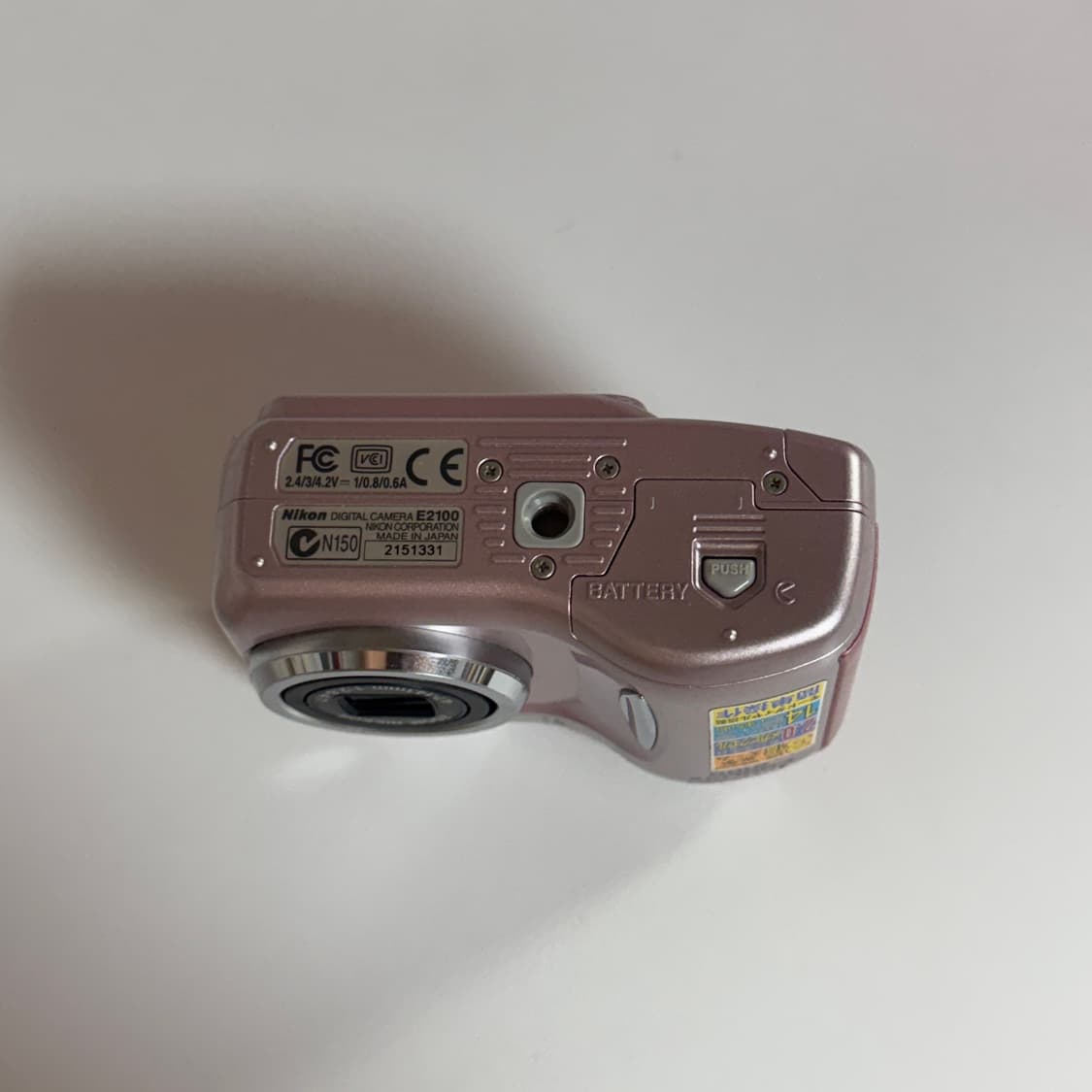 니콘 쿨픽스 2100 핑크 NIKON COOLPIX 2100 PINK 상품이미지5