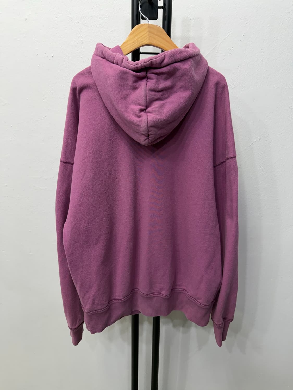 정품) 이자벨마랑 오버핏 핑크 로고 후드티 36 상품이미지6