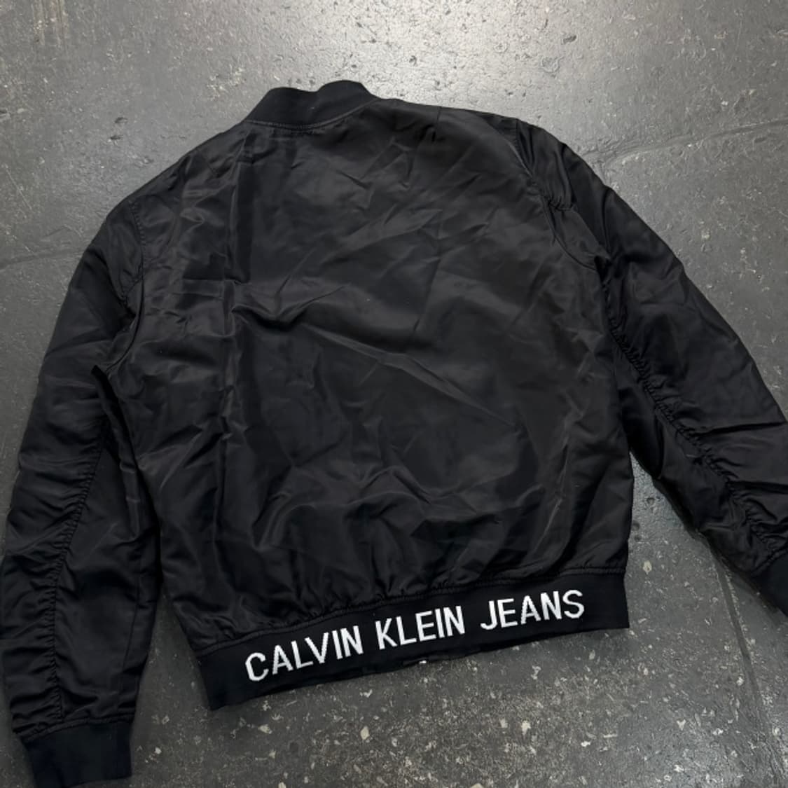 100 캘빈클라인 블루종 자켓  상품이미지5