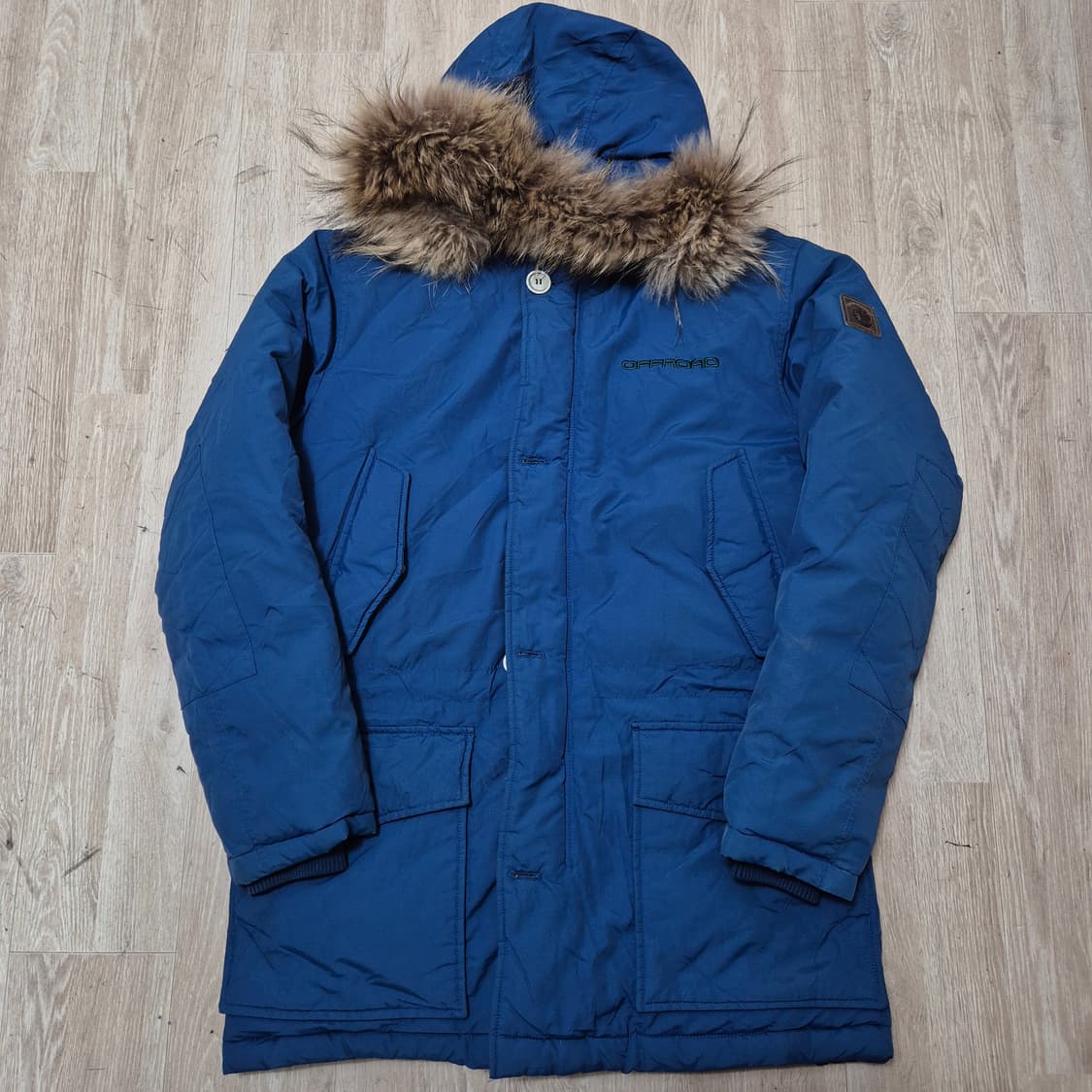 오프로드 덕다운 라쿤퍼후드 패딩 점퍼 상품이미지1