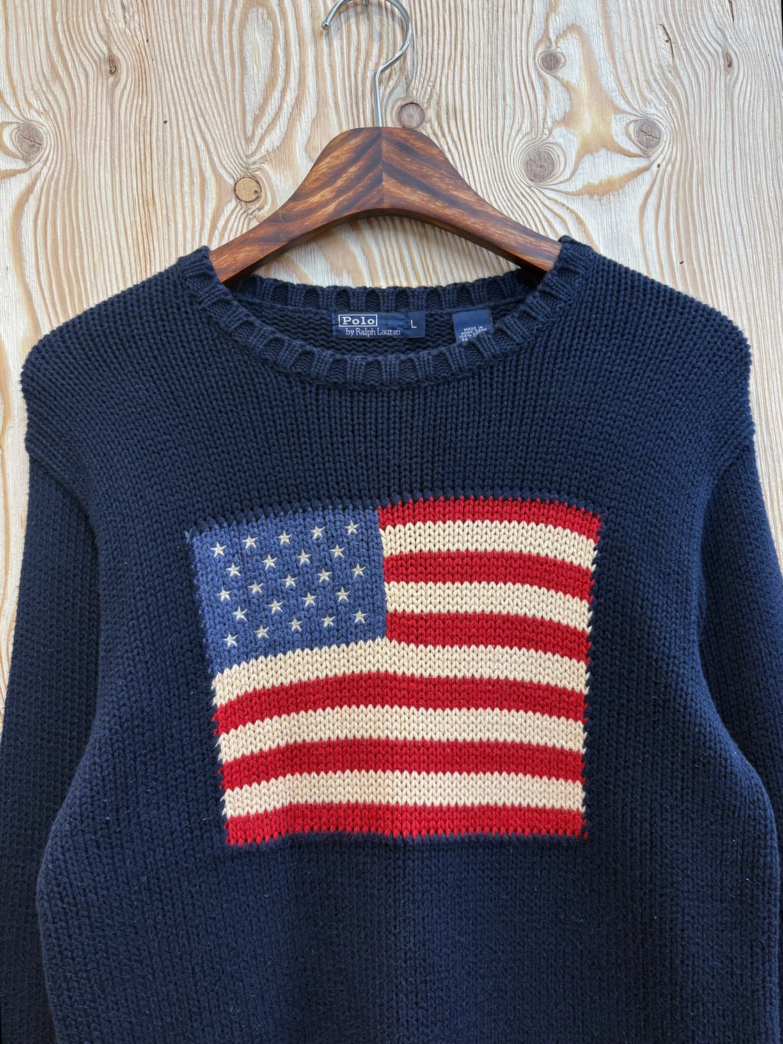 폴로 랄프로렌 성조기 니트 상품이미지2