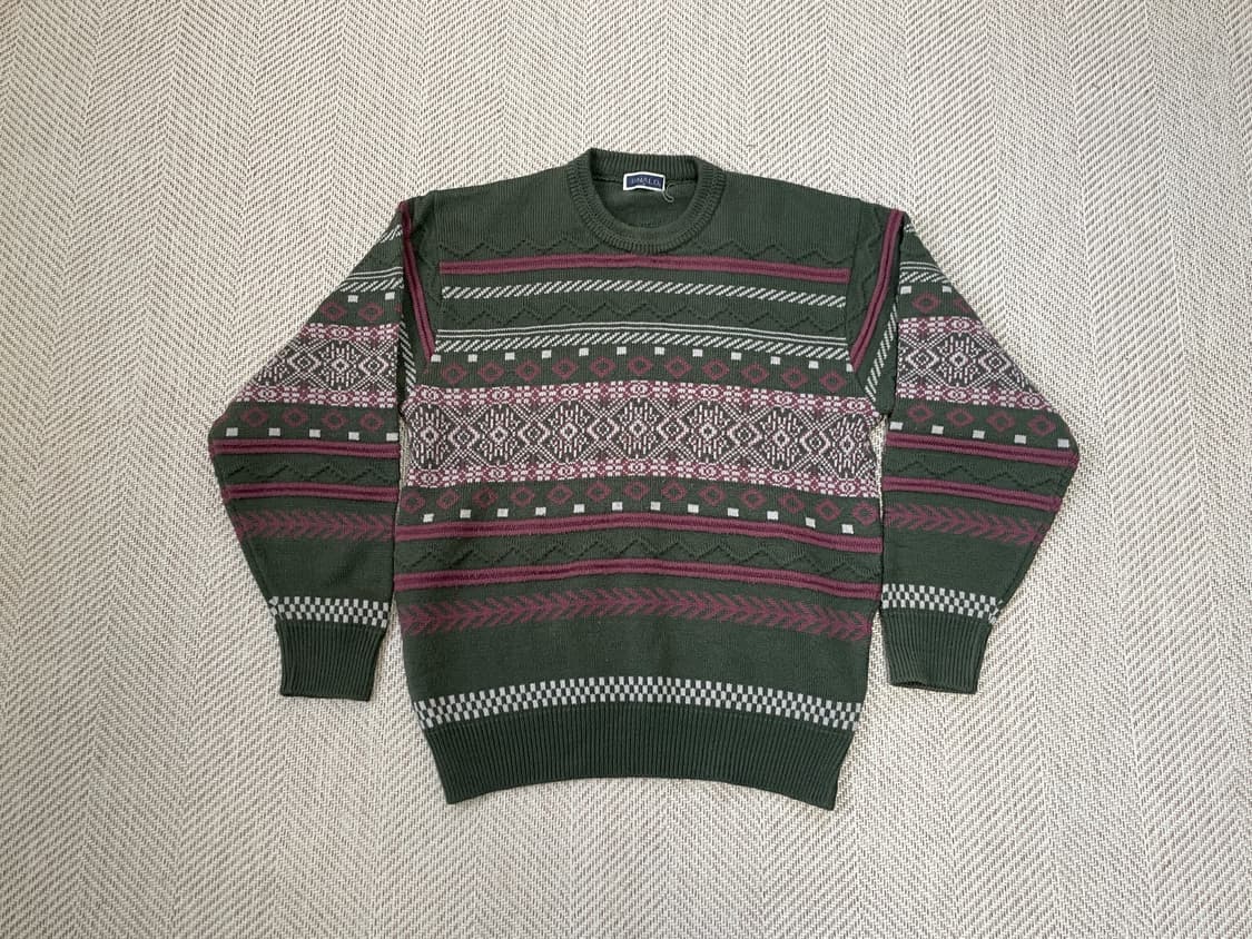 빈티지 노르딕 니트 J03530 상품이미지2