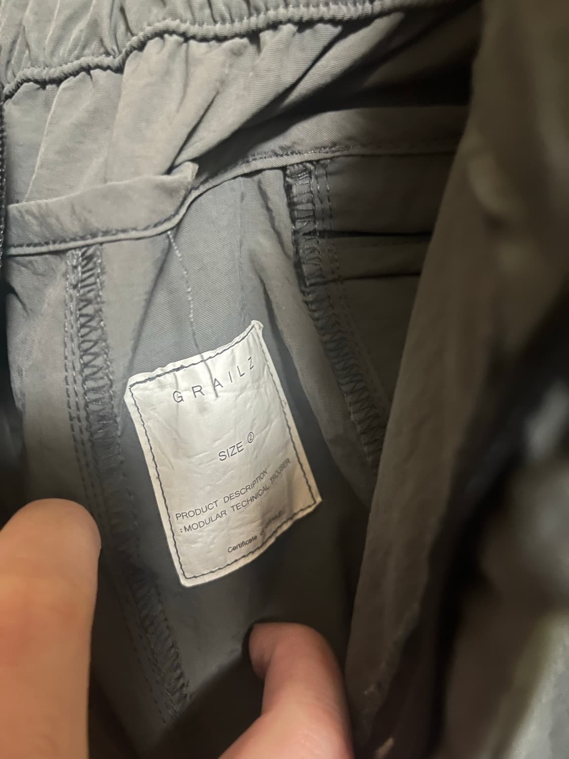 [2] 그레일즈 테크니컬 모듈라 팬츠 상품이미지2