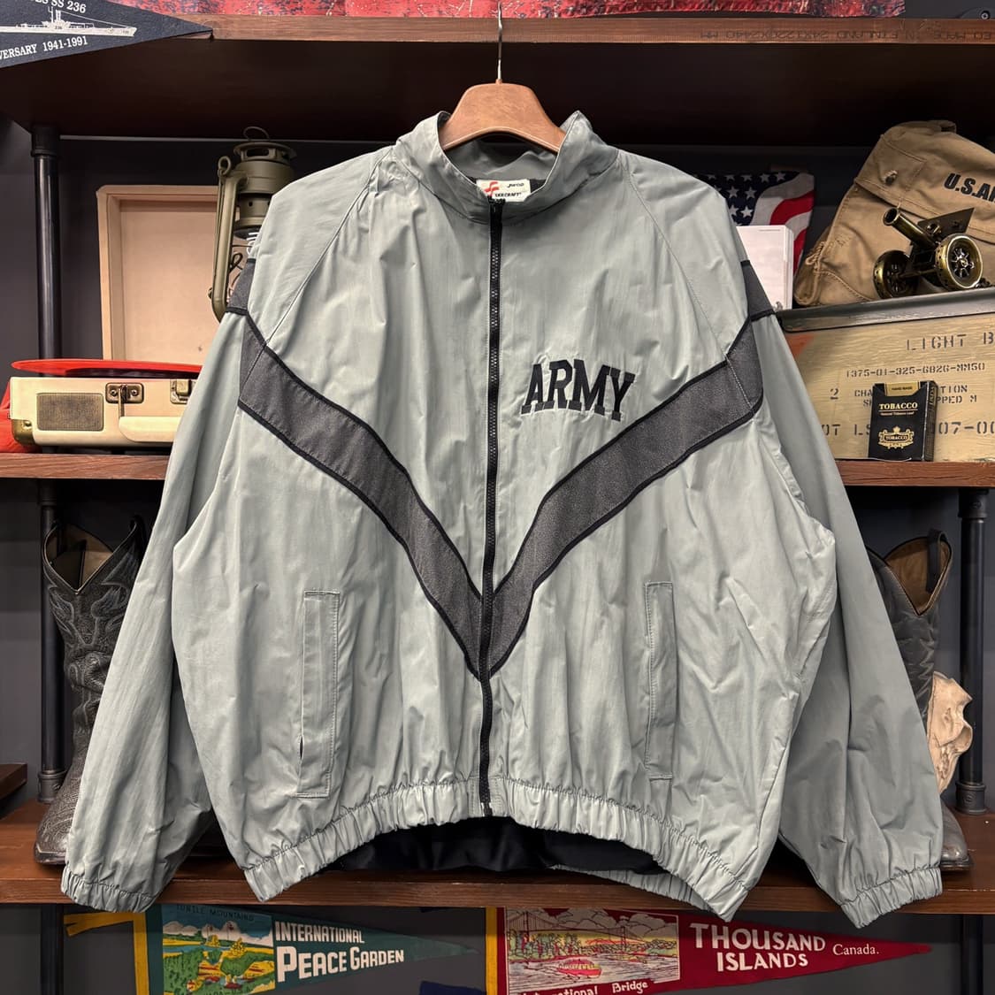 오리지널 밀리터리 U.S ARMY IPFU 트레이닝 윈드브레이커 N608 상품이미지1