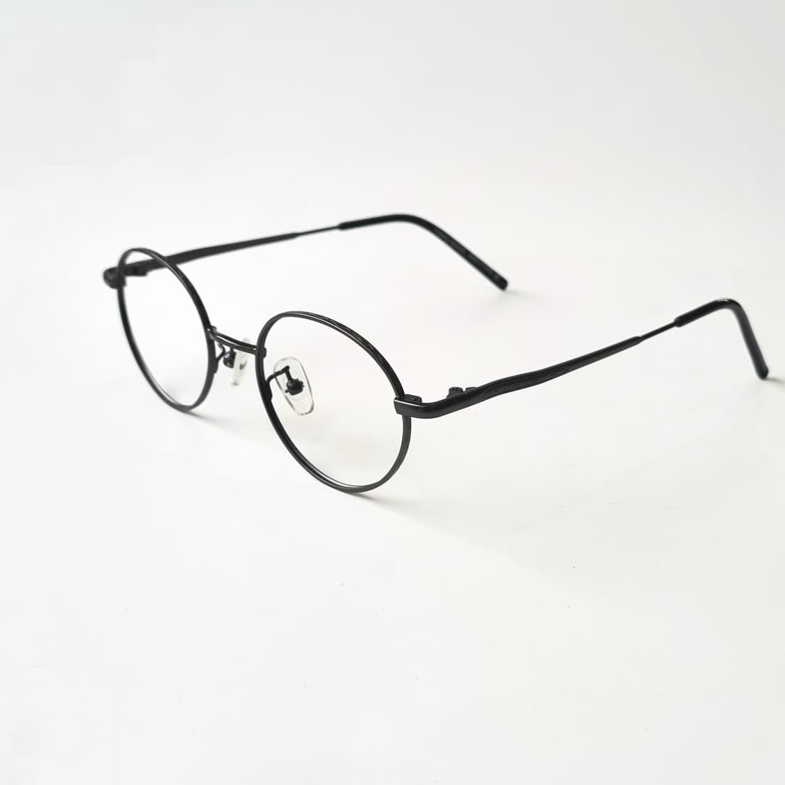 데드스탁 빈티지 원형시리즈 블랙 안경테 556 상품이미지5