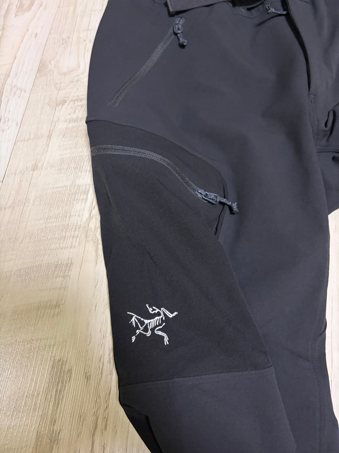 [M] 아크테릭스 감마 AR 남성 팬츠 블랙 상품이미지2