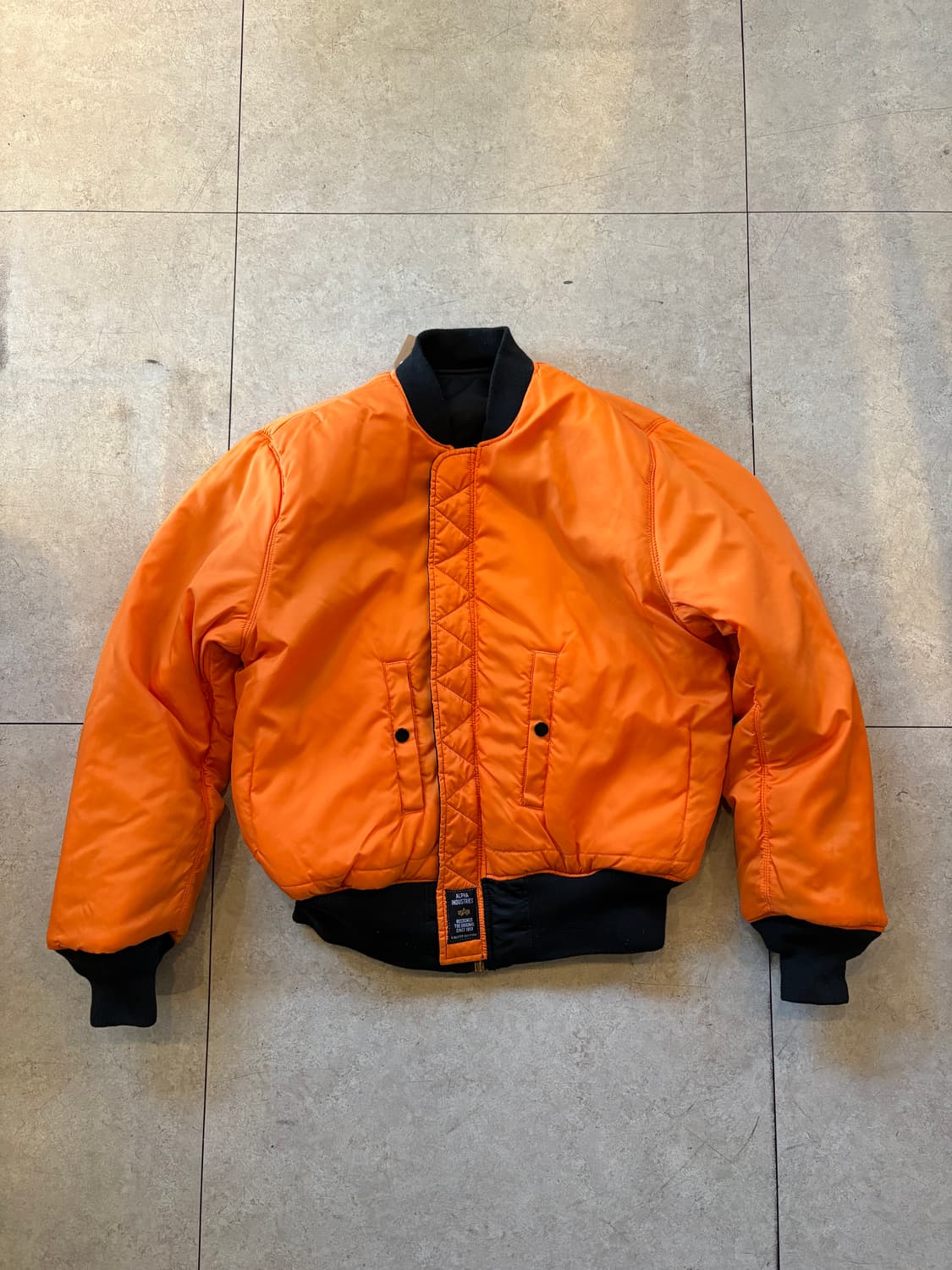 Alpha industries 알파 인더스트리 ma-1 양면 항공점퍼 상품이미지5