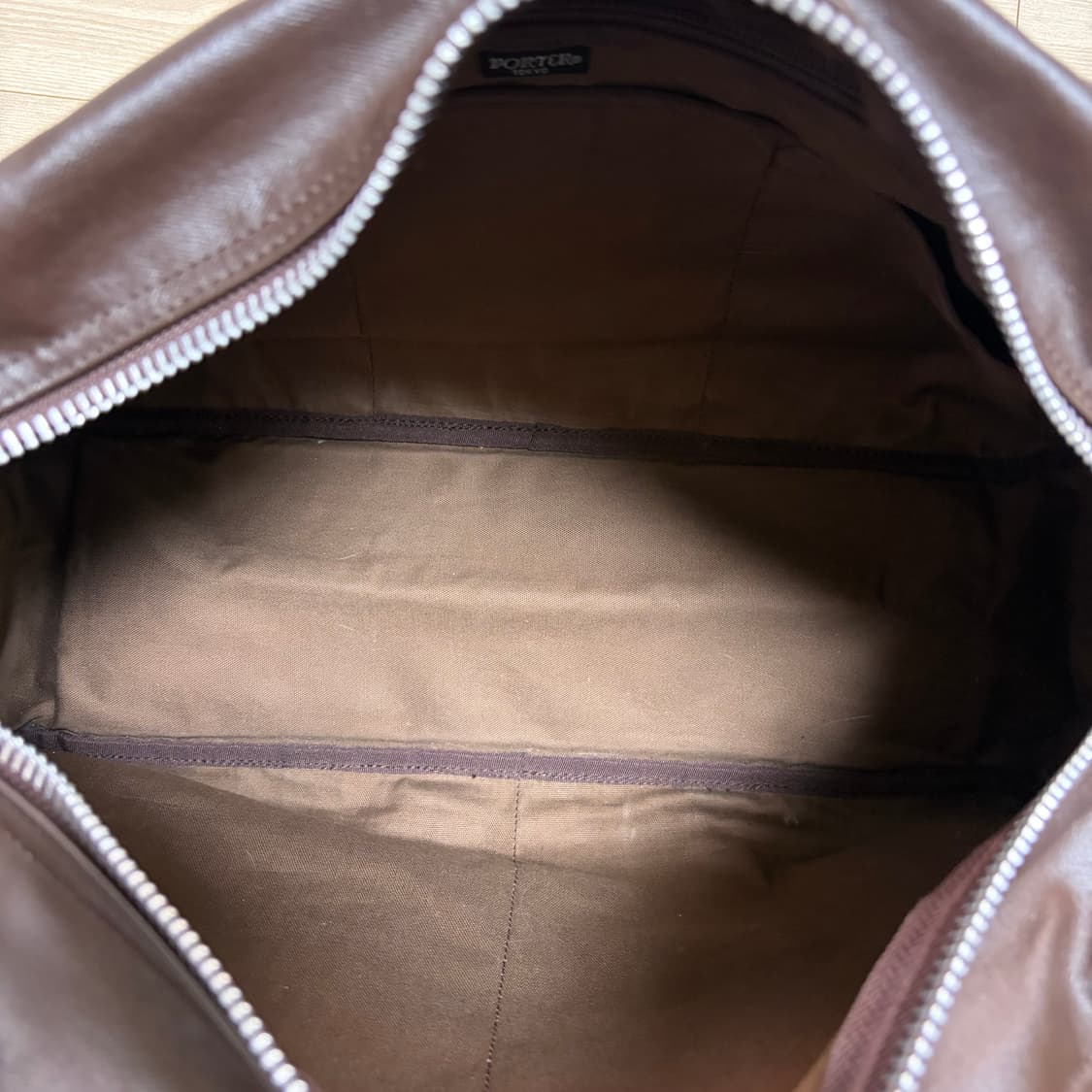 요시다포터 porter 프리스타일 보스턴백 브라운 (미사용에 가까움) 상품이미지8