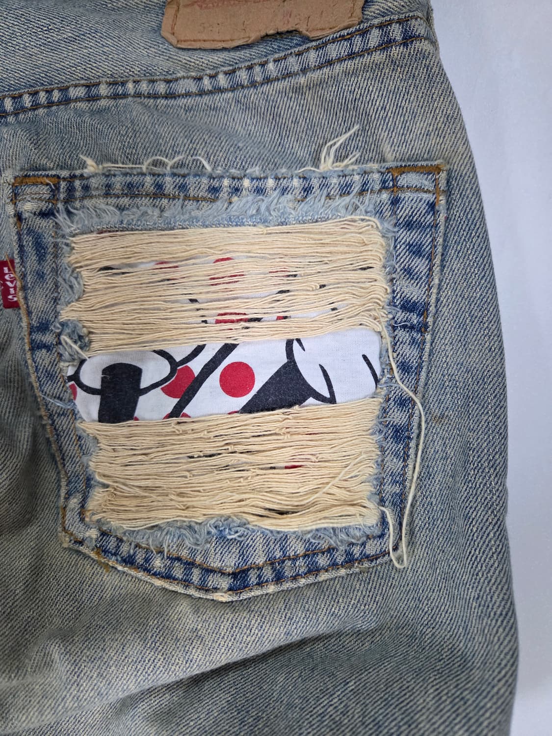 리바이스 501  미키마우스 리메이크 상품이미지4