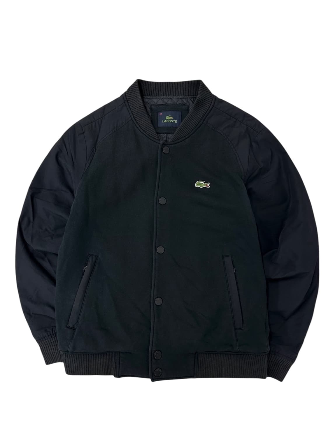 라코스테 누빔 스타디움자켓 블랙 (L,50)  상품이미지1