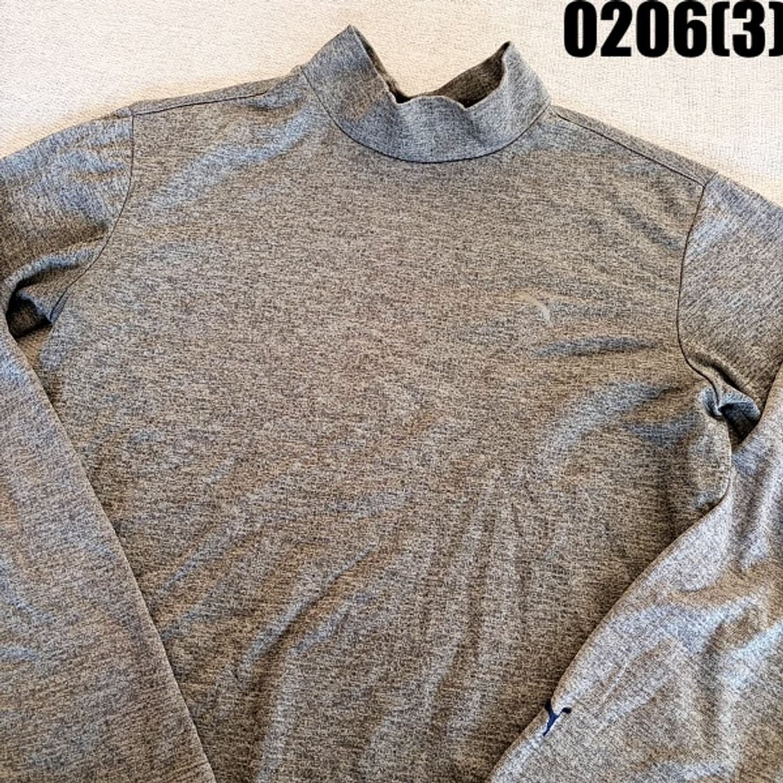 [XL] 푸마 기모 목폴라 긴팔티 그레이 0206(3) 상품이미지2