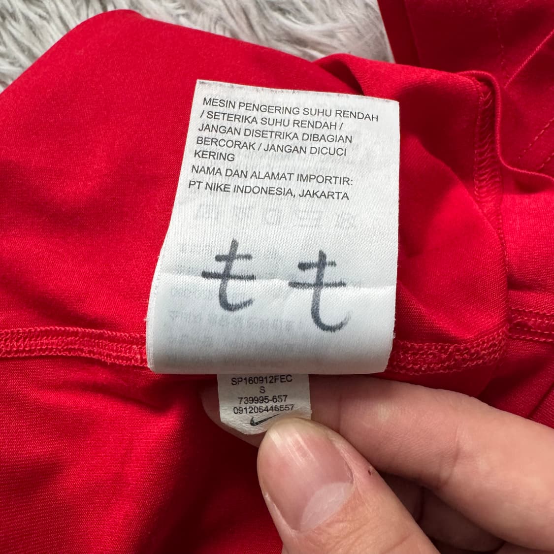 NIKE 일본빈티지 크롭반팔 나이키빈티지반팔 나이키반팔 크롭티 XS 36 상품이미지9