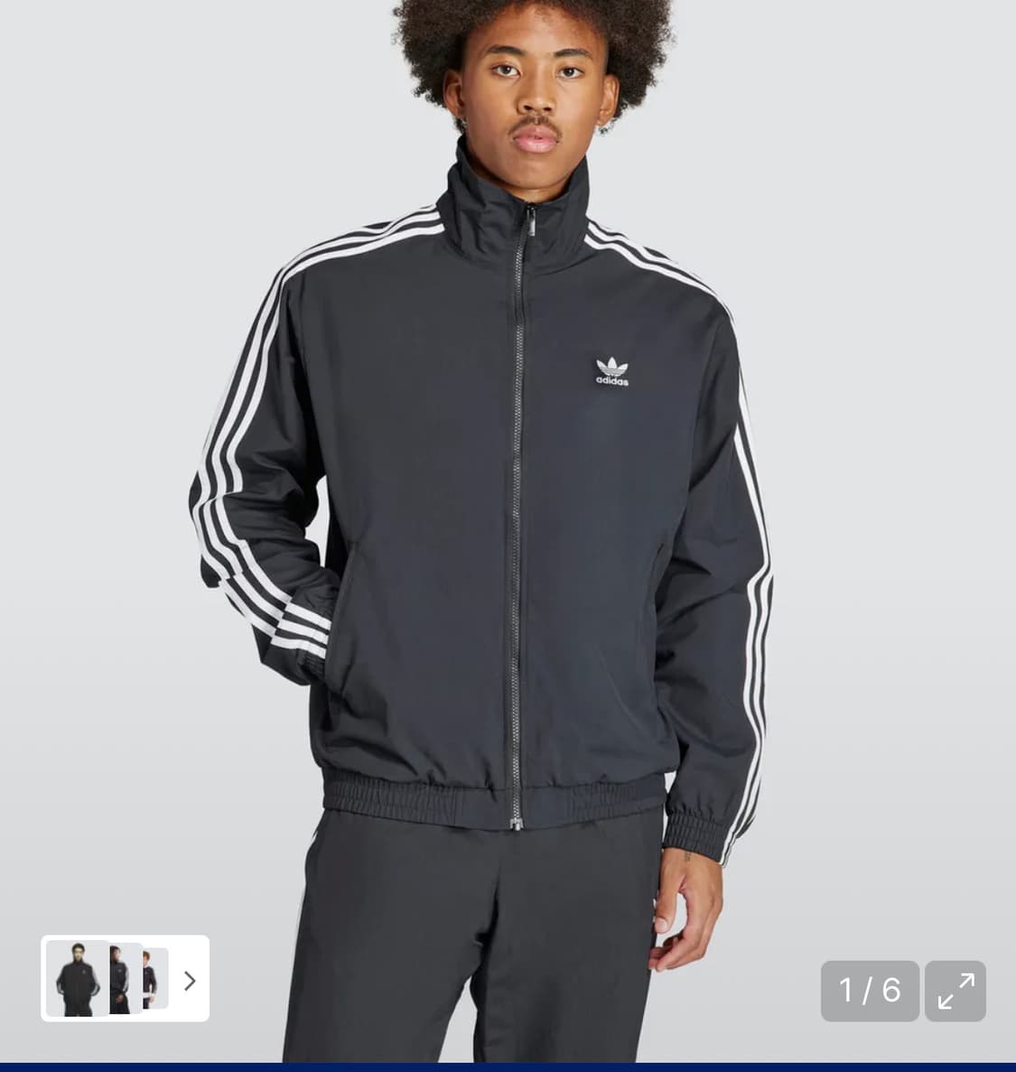 아디다스 우븐 트랙탑 블랙 M 상품이미지1