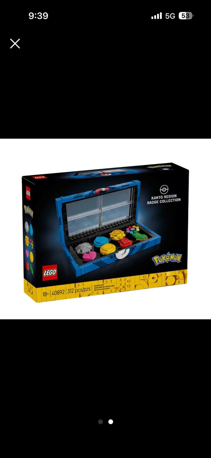 레고 포켓몬 이상해꽃 리자몽 거북왕 + 관동지방 배지 컬렉션 판매 상품이미지3