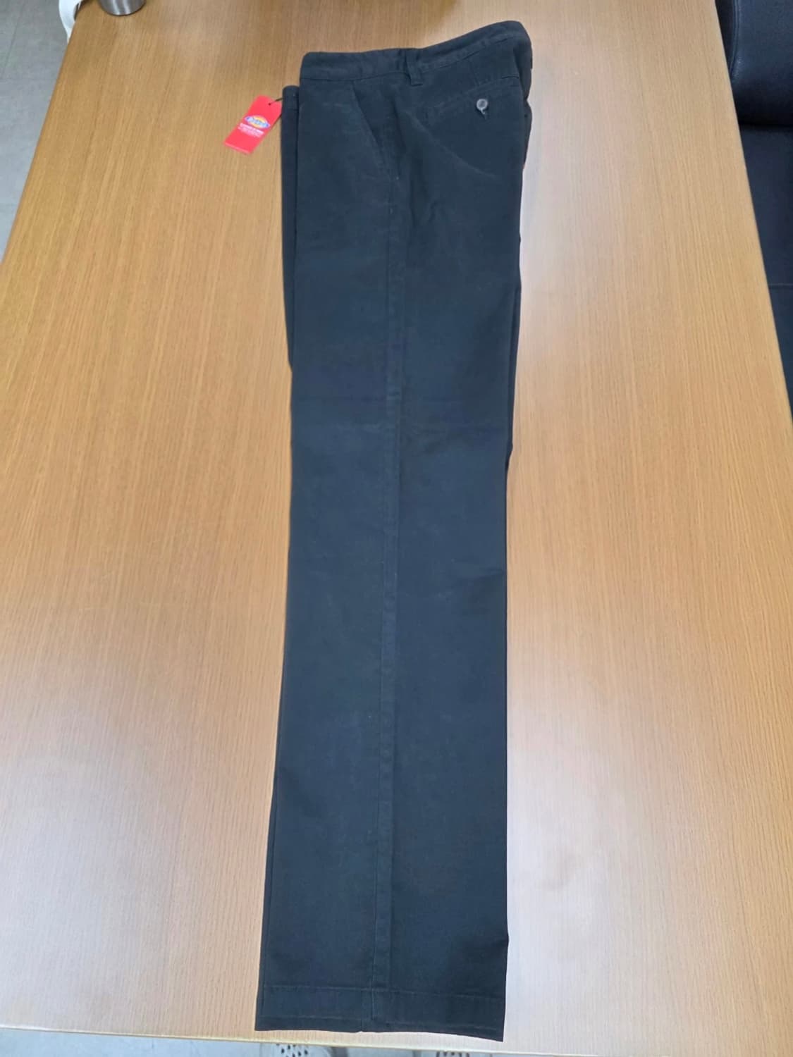 [새제품] 디키즈 스트레이트핏 면바지 코튼 팬츠 그레이 33 상품이미지4