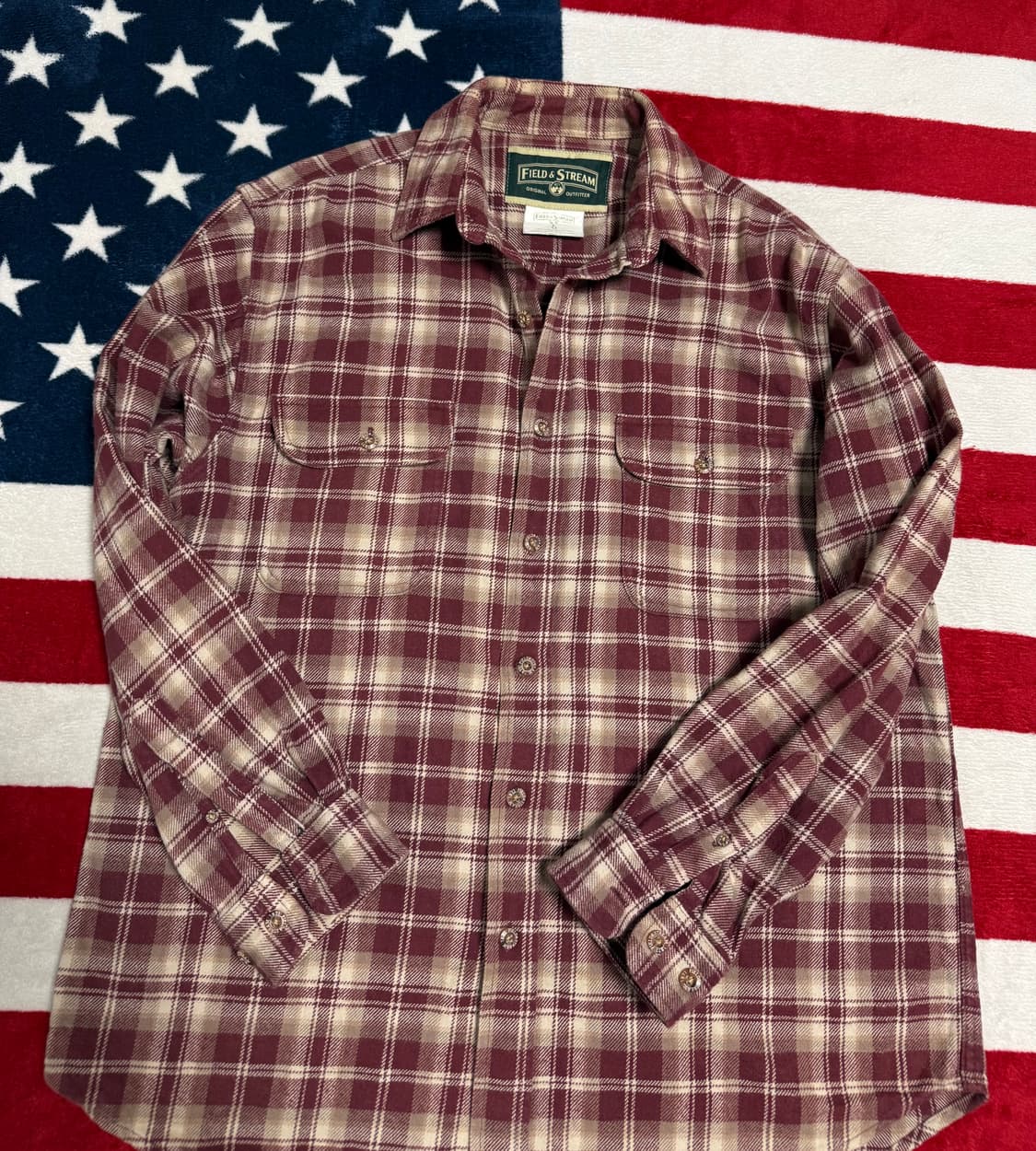 Field&stream flannel shirt필드앤스트림 헤비플란넬셔츠 상품이미지5