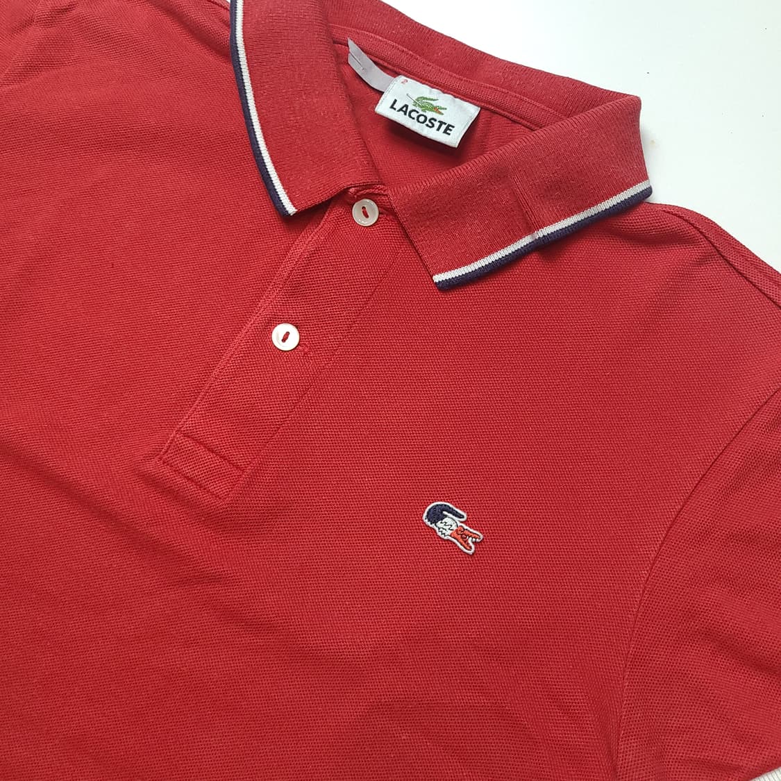 무배]여성 라코스테 카라 반팔티 S 상품이미지2