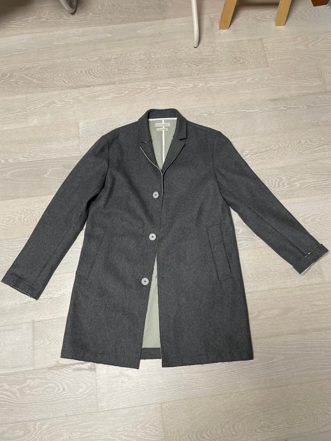 kestin hare grey cotton mac coat 95-100 상품이미지1