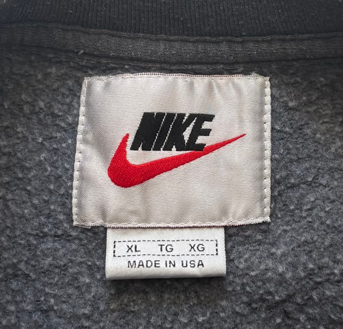 Nike 나이키 빈티지 스우시 차콜 맨투맨 상품이미지4