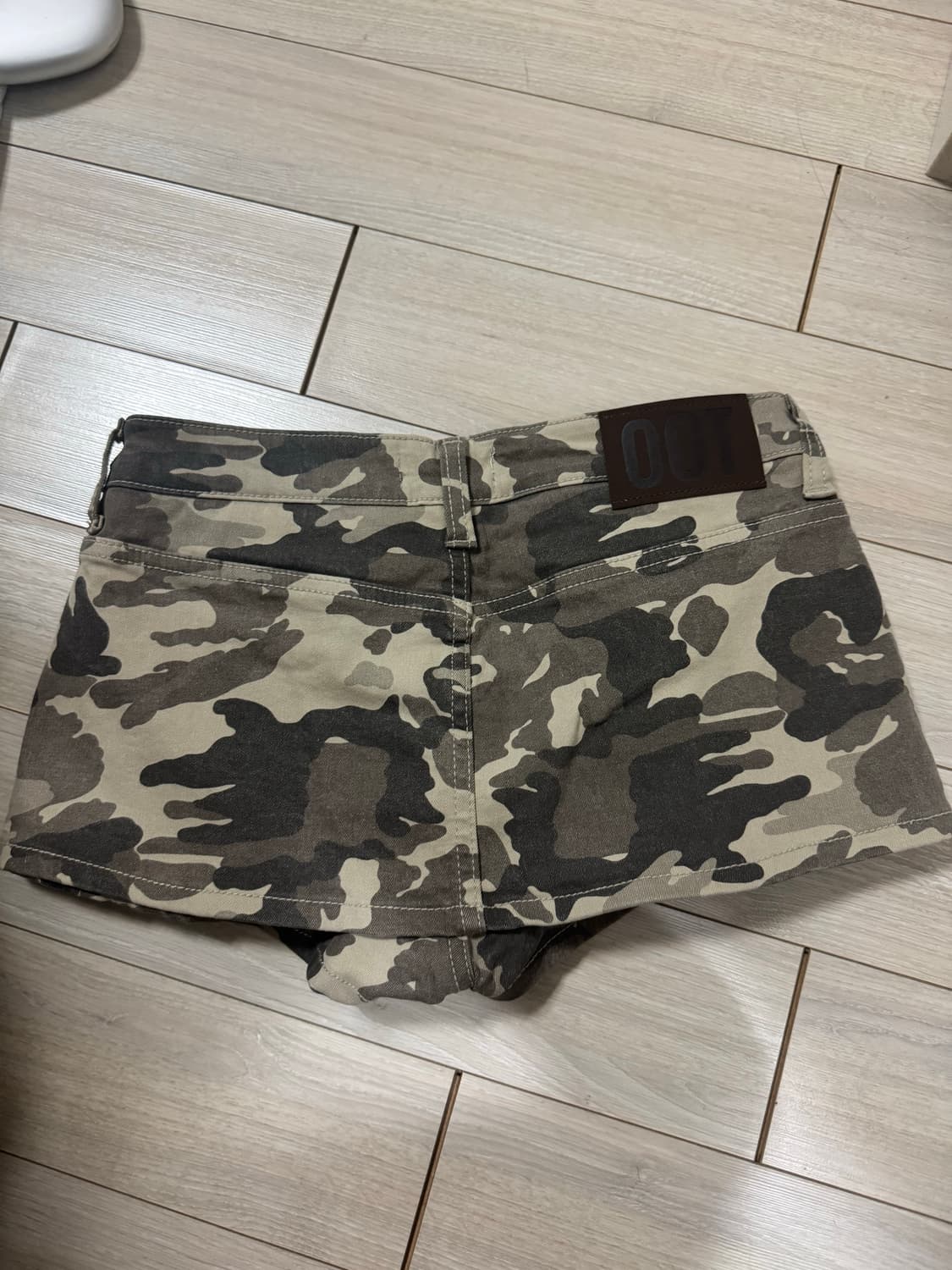 히프나틱 카모 로우 치마바지 상품이미지2