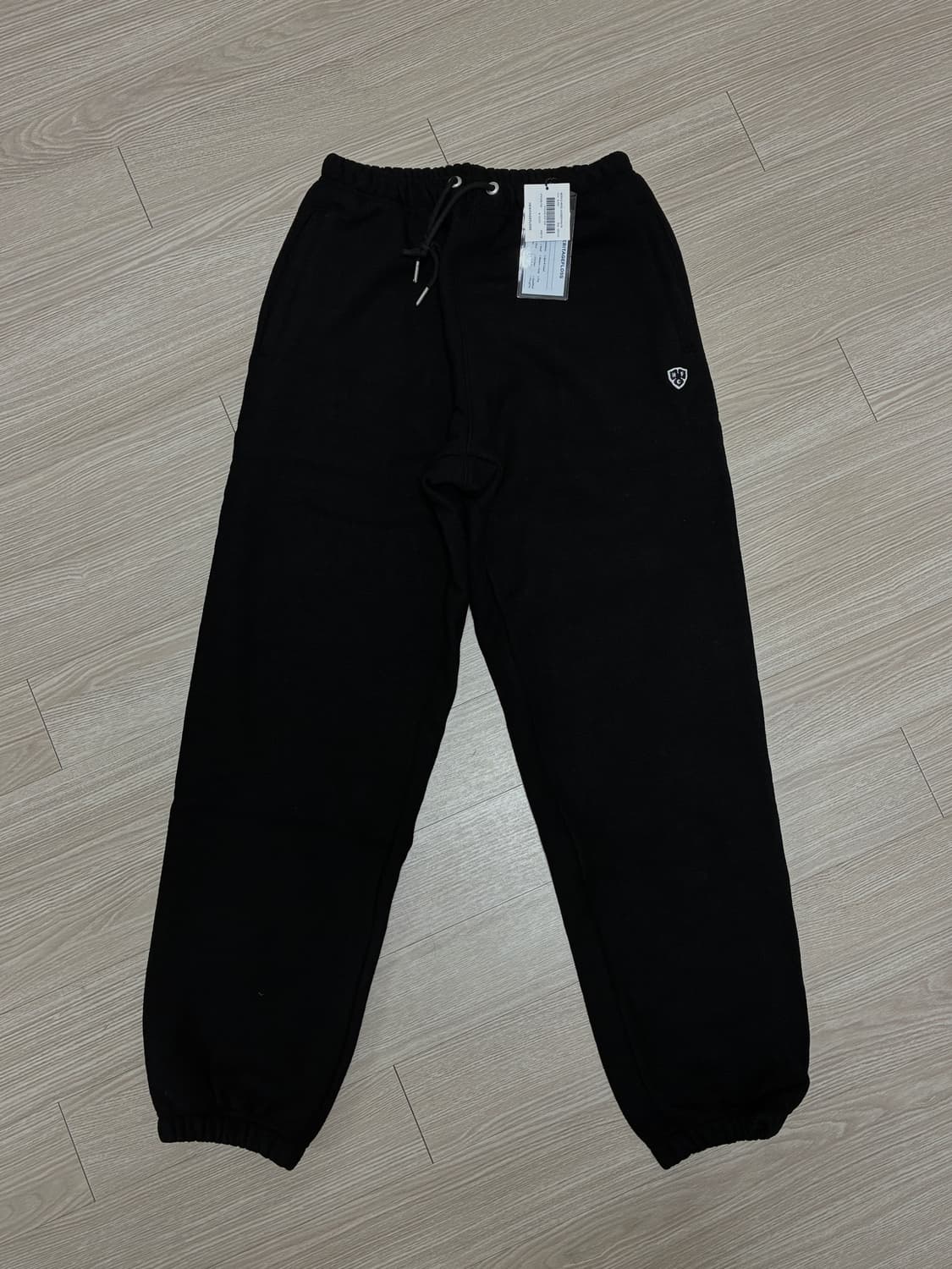 헤리티지플로스 알프레드 메리노 울 조거 팬츠 블랙 M 새상품 상품이미지1