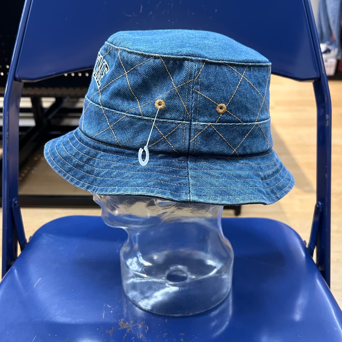 Supreme 18fw Denim Bucket Hat 상품이미지3