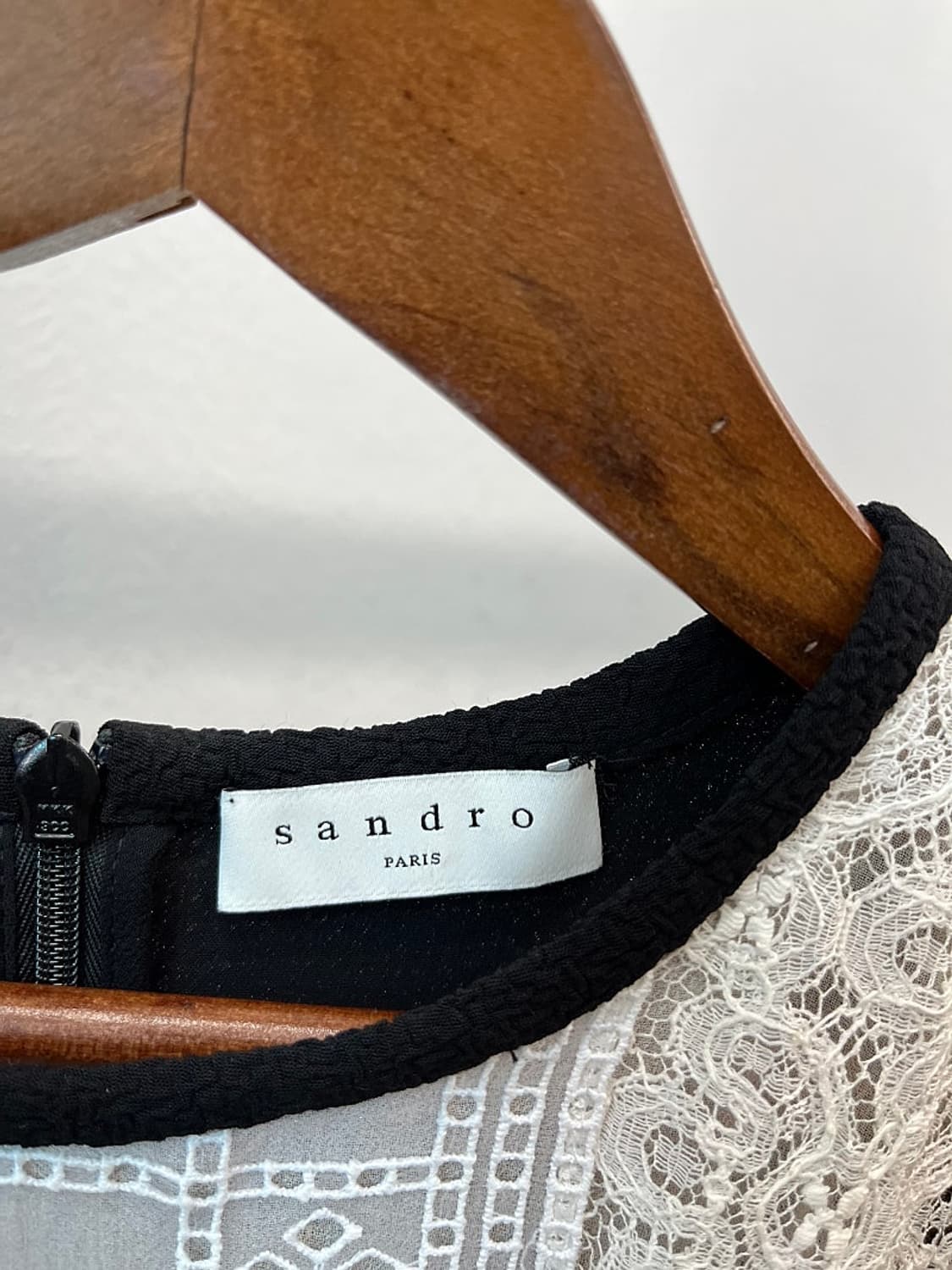 여) 산드로 레이스 미니원피스  상품이미지5