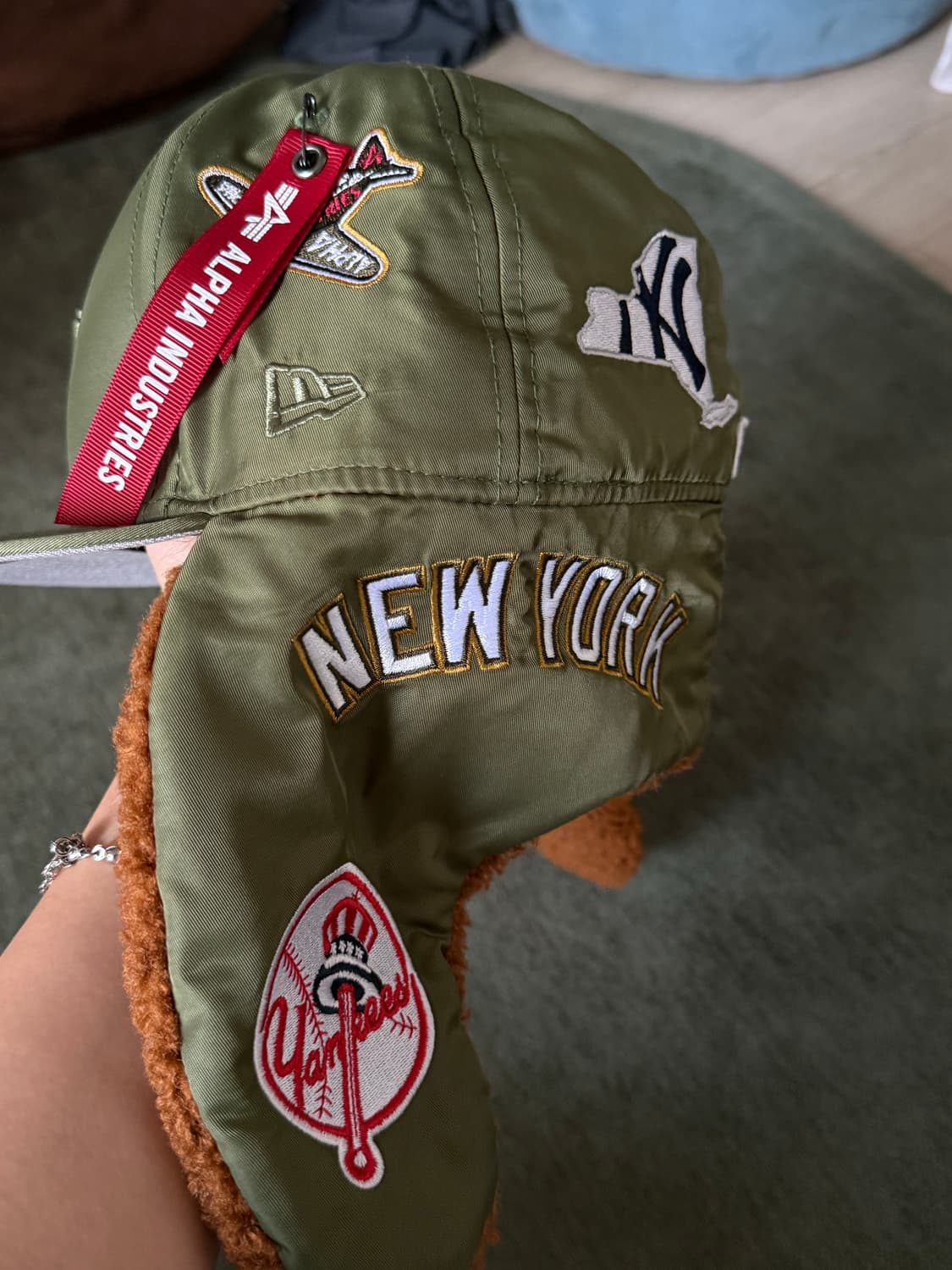 (새상품) 뉴에라 MLB 알파 인더스트리 뉴욕 양키스 도그이어 738 상품이미지2