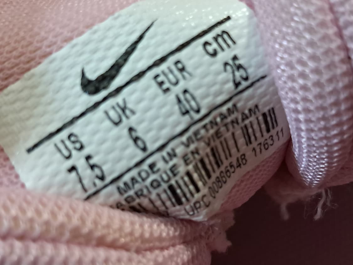 나이키 핑크 운동화 250 상품이미지10