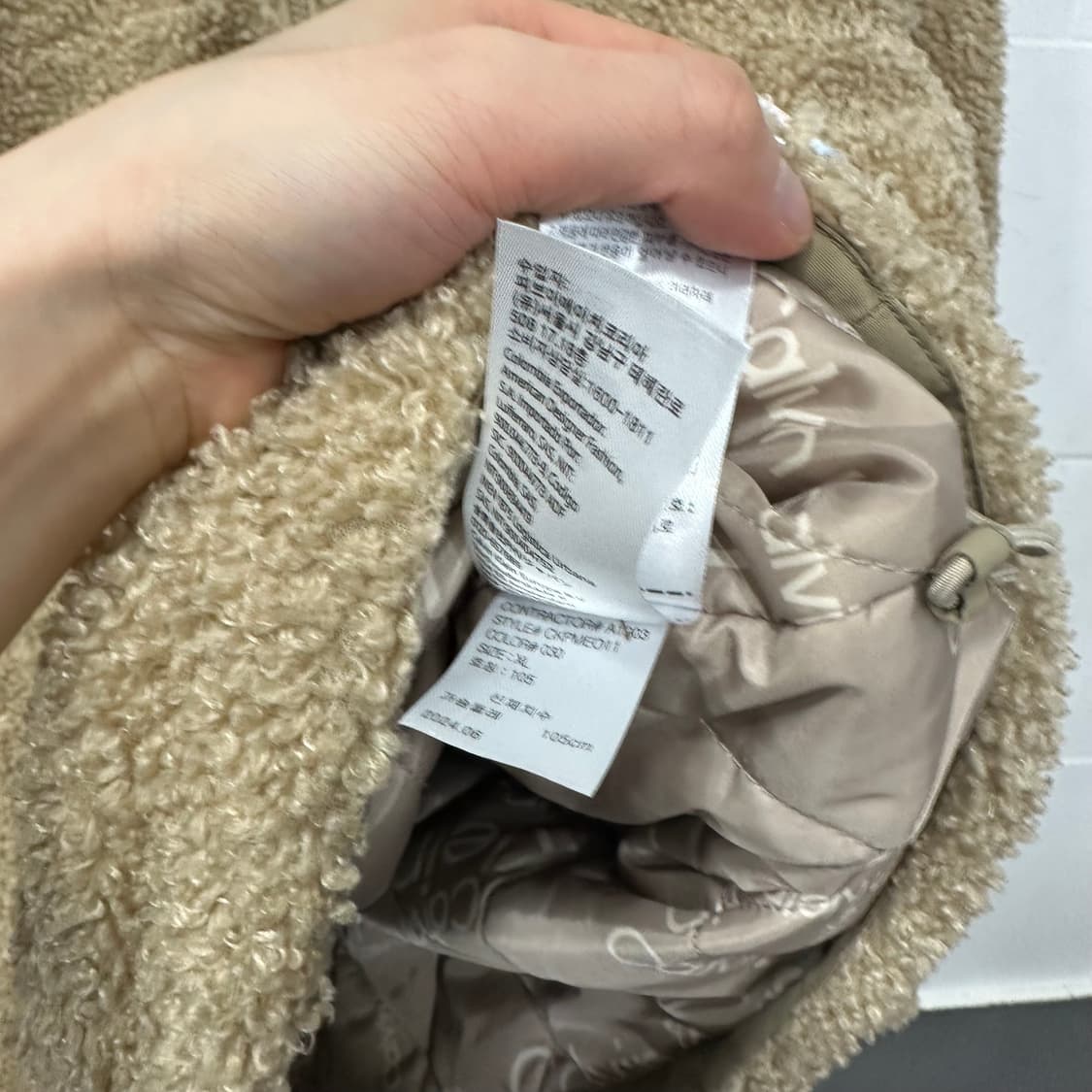 캘빈클라인 후리스 자켓 상품이미지5