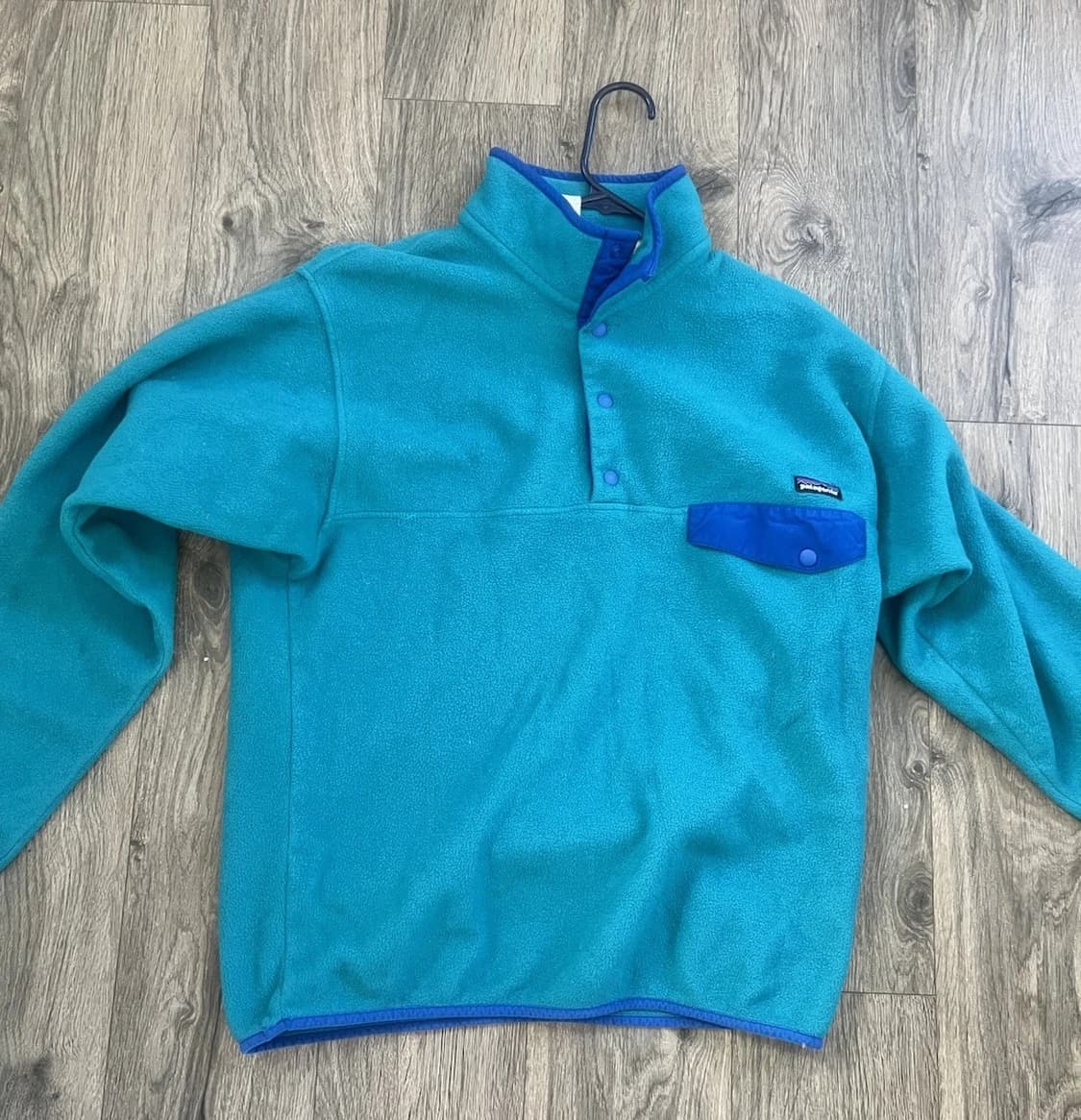 10s 파타고니아 신칠라 스냅-T 민트/블루 니카라과 상품이미지1