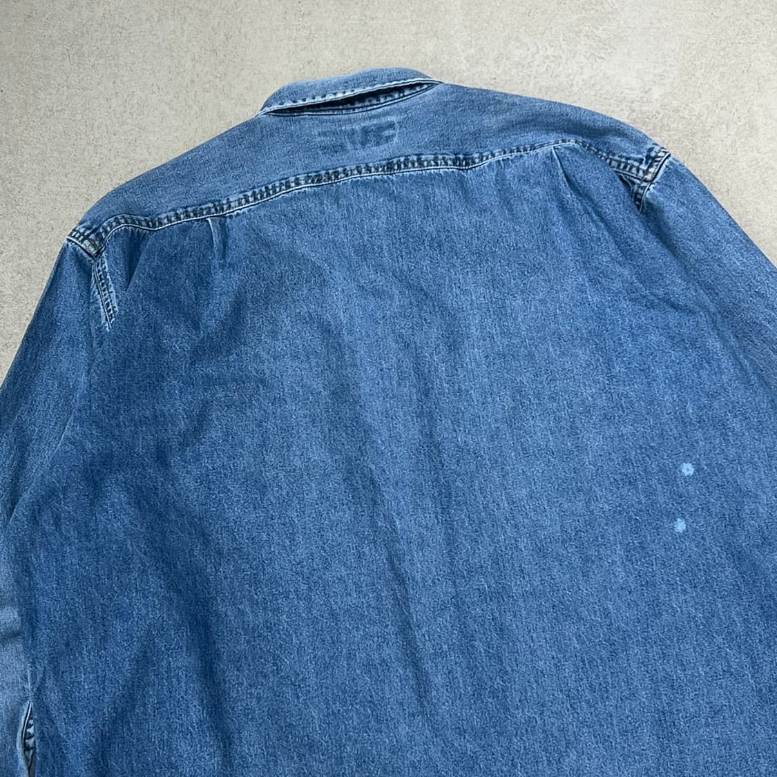 빅맥 워크 데님셔츠 s10414 상품이미지4