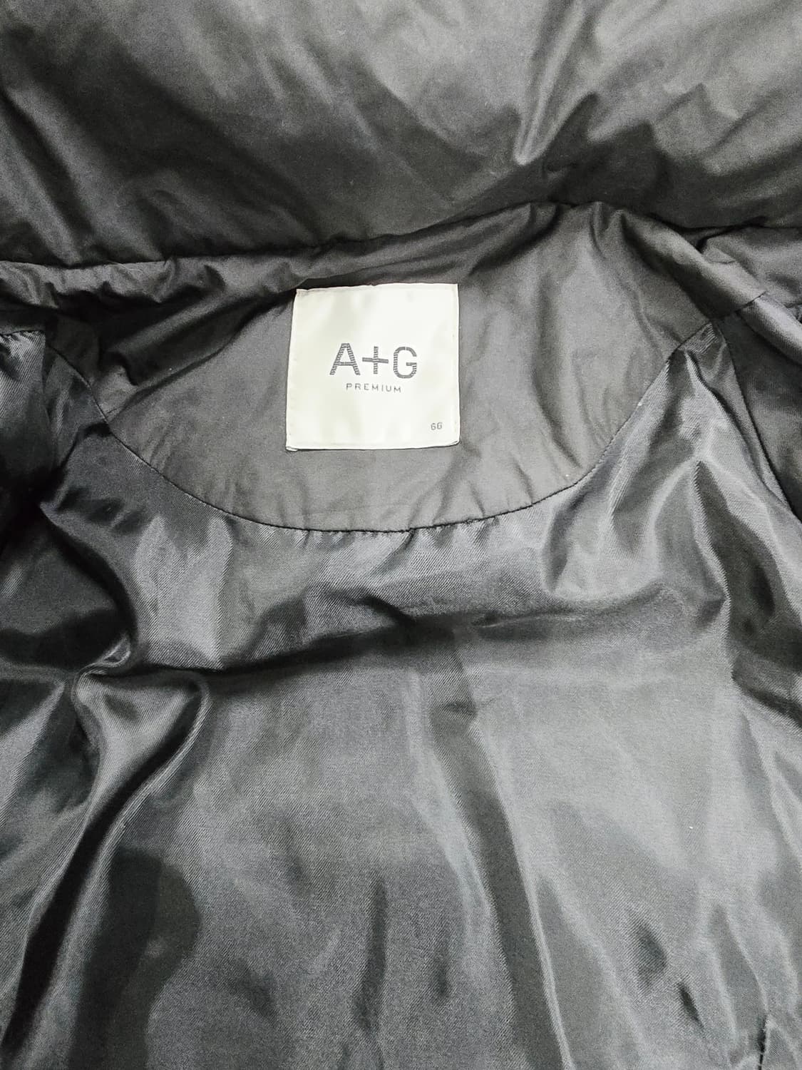 더엣지 프리미엄 구스다운롱패딩  블랙 폭스퍼 상품이미지8